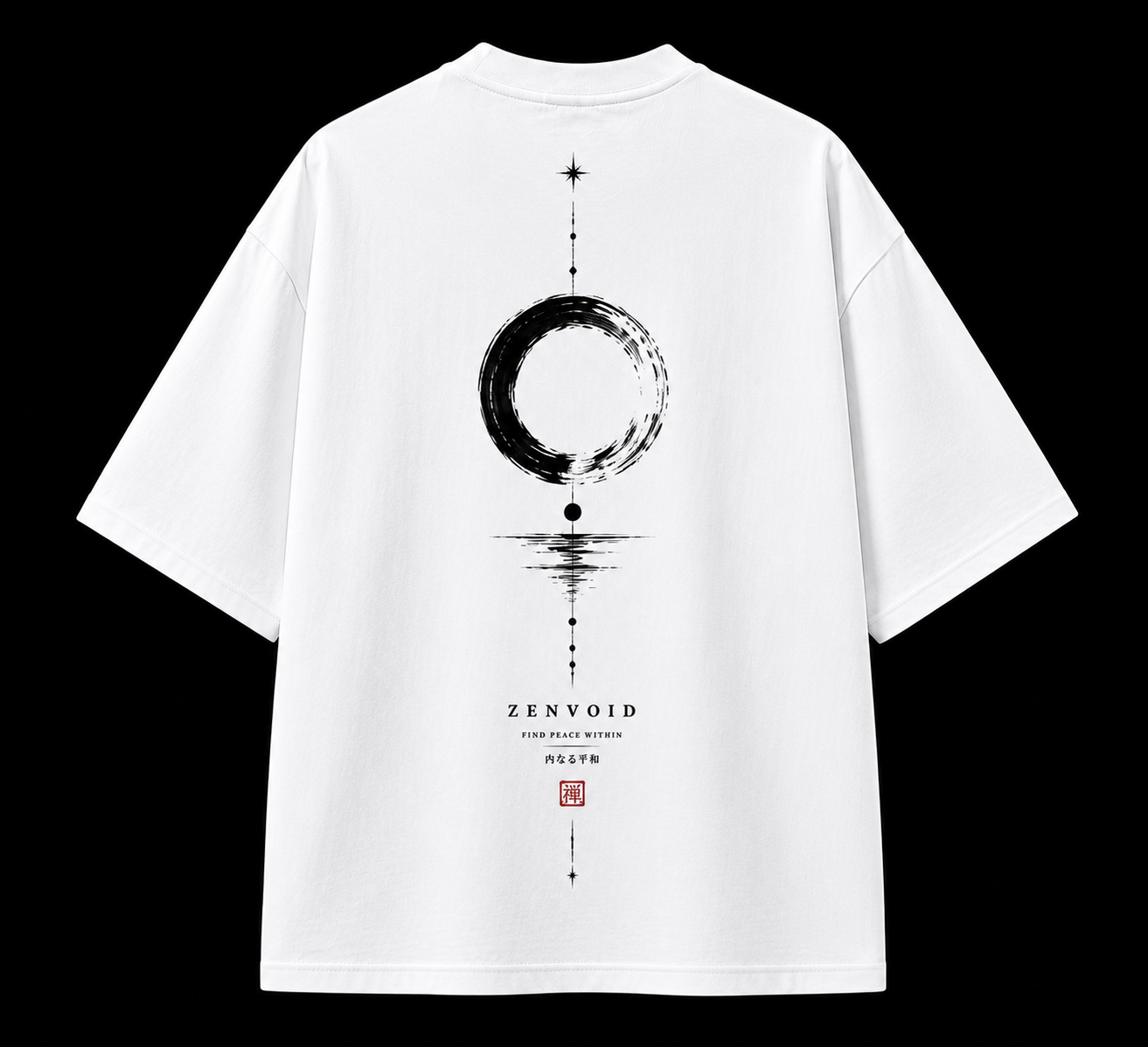 ZENVOID — Inner Peace Enso T-Shirt