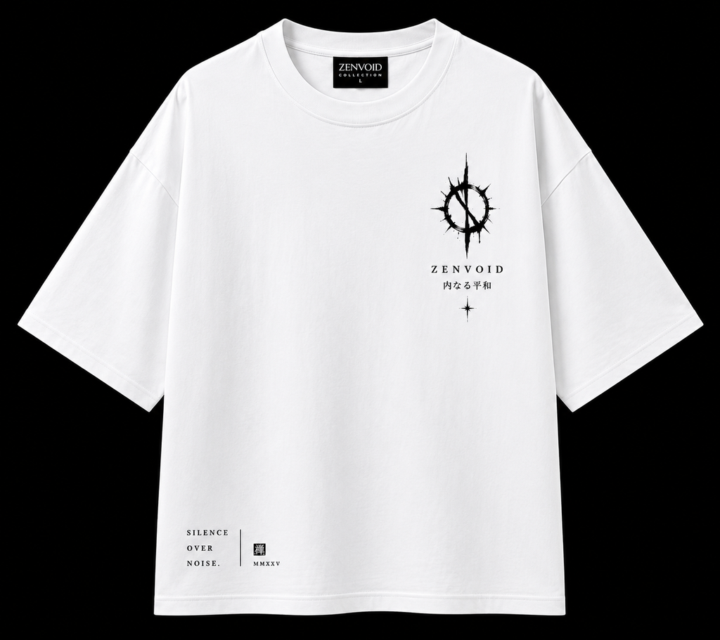 ZENVOID — Silent Ronin Oversized Tee