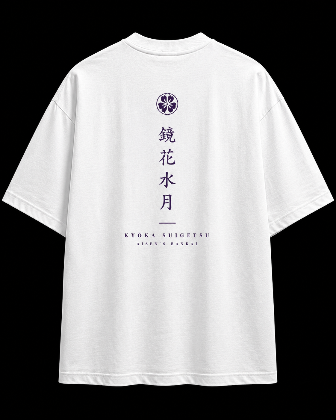 Zenvoid Collection – Aizen: Kyōka Suigetsu Oversized Tee (White Edition)