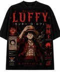 Luffy: Rise of the Pirate King Oversized Tee ZenVoid Collection – Pirate Legacy Series