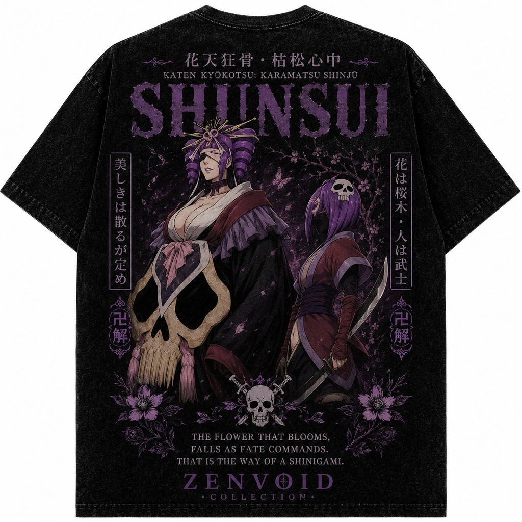 Shunsui: Katen Kyōkotsu – Karamatsu Shinjū Oversized Tee