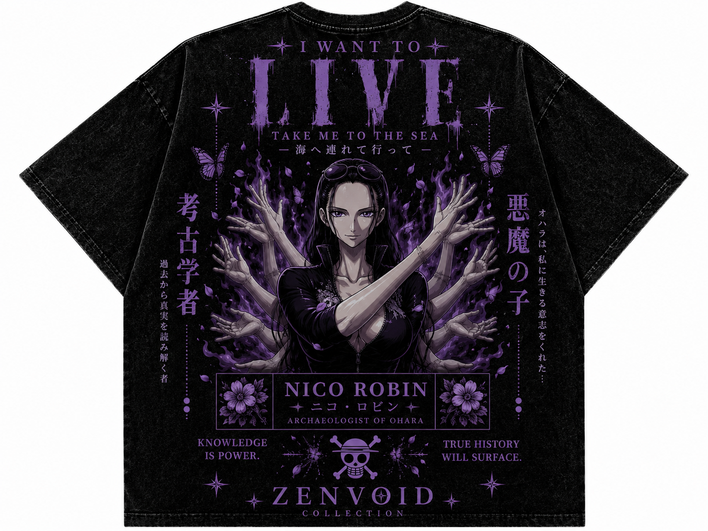 Robin: I Want to Live Oversized T-Shirt