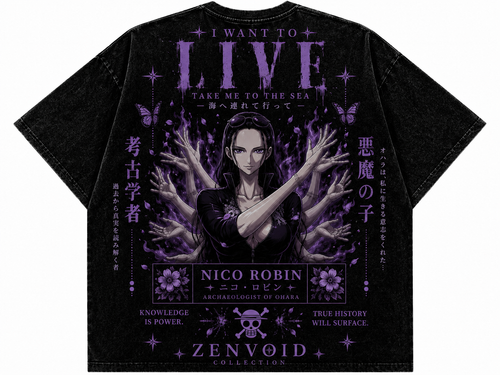 Robin: I Want to Live Oversized T-Shirt