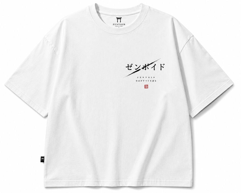 ZENVOID — Zanshin (残心) Oversized Tee