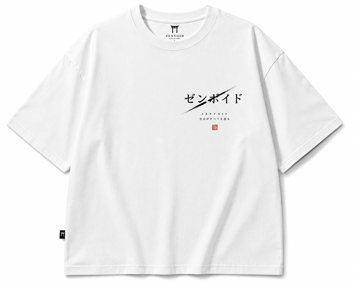 ZENVOID — Zanshin (残心) Oversized Tee